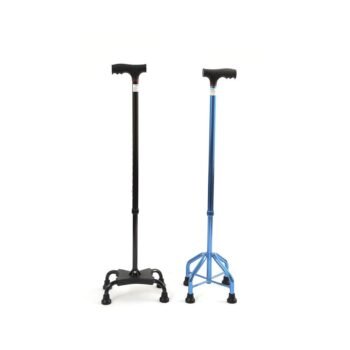 WOLAID  Adjustable Aluminum Quad Cane (4  Leg)