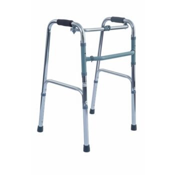 Wolaid Button Folding Height Adjustable Walker- JL913L