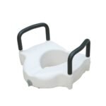 Raised Toilet Seat with Armrest- JL670B