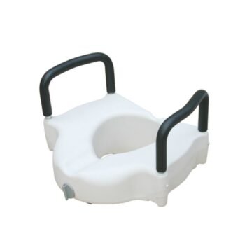 Raised Toilet Seat with Armrest- JL670B