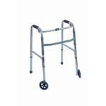 Wolaid Lightweight Folding Walker with Wheels- JL9125L