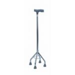 Wolaid Adjustable Aluminum Quad Cane (4 Leg)- JL932