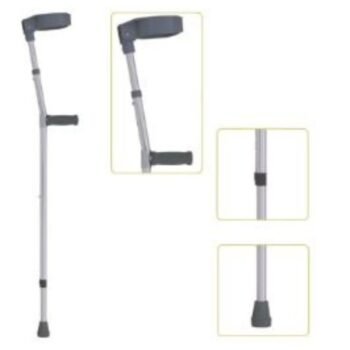 Wolaid Lightweight Walking Forearm Crutch- Medium JL933L (M)