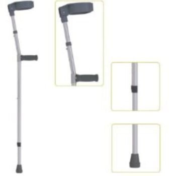 Wolaid Lightweight Walking Forearm Crutch- Small JL933L (S)
