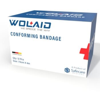 Wolaid Conforming Bandage 7.5 cm 12's