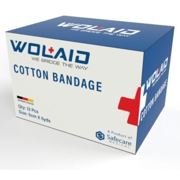 Wolaid Cotton Bandage 5 cm 12's