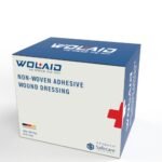 Wolaid Non-Woven Adhesive Sterile Wound Dressing 6 cm*7 cm 50's