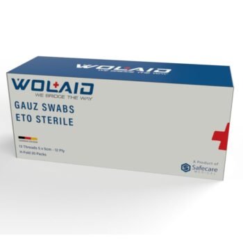 Wolaid Sterile Gauze Swab 12 PLY 5 cm 100's