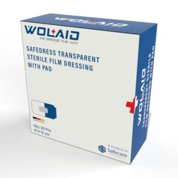 Wolaid Transparent Sterile Wound Dressing 10 cm*10 cm 25's