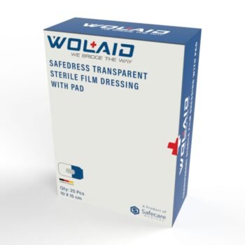 Wolaid Transparent Sterile Wound Dressing 10 cm*15 cm 25's