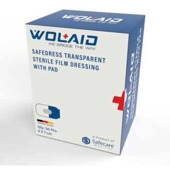 Wolaid Transparent Sterile Wound Dressing 6 cm*7 cm 50's