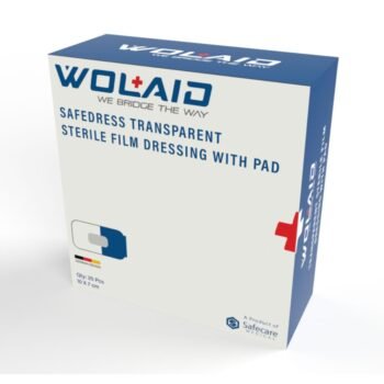 Wolaid Transparent Sterile Wound Dressing 7 cm*10 cm 25's