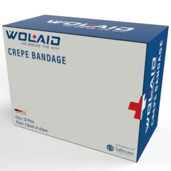 Wolaid Crepe Bandage 7.5 cm 12's